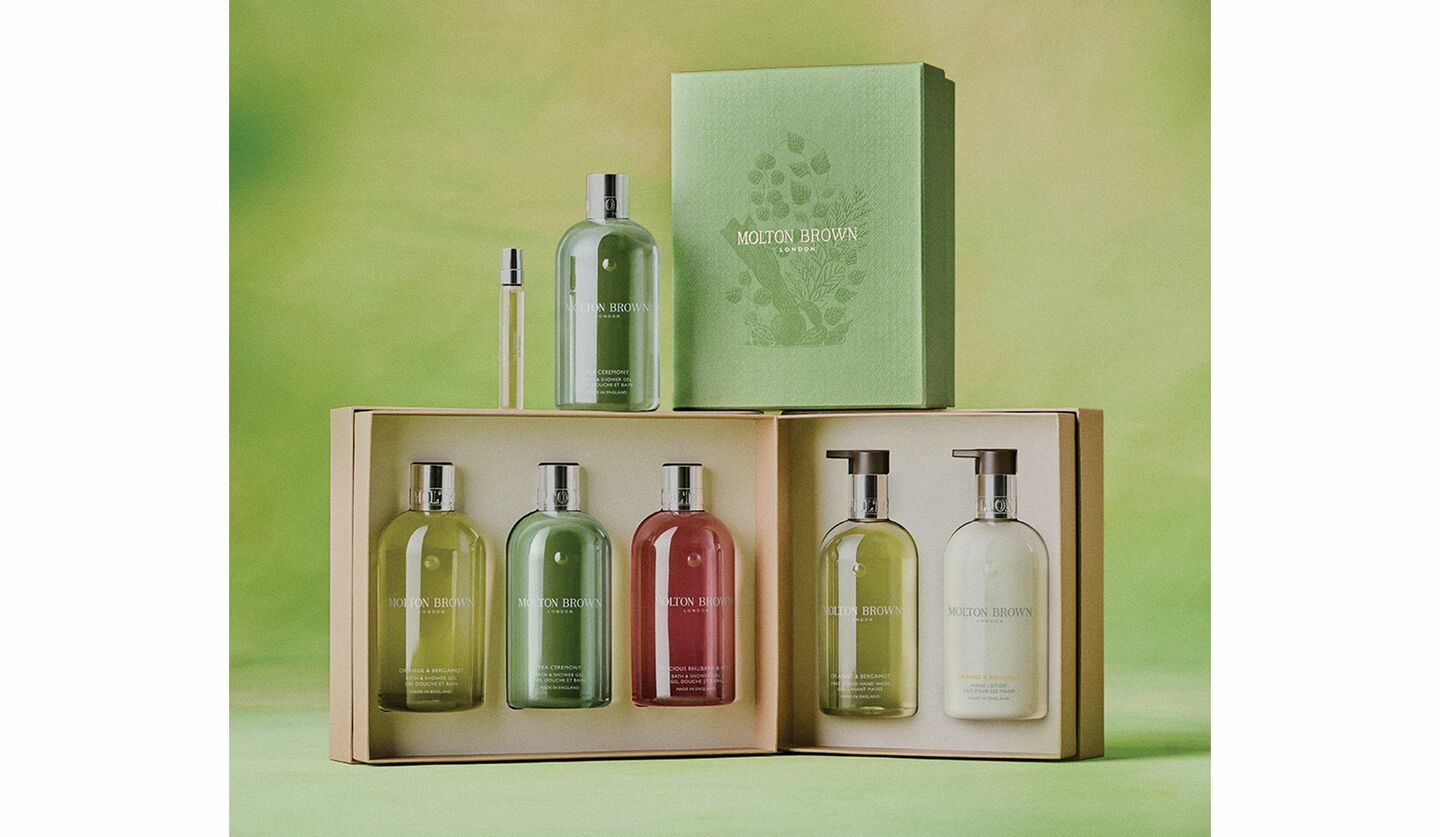 「モルトンブラウン」がこの春登場のギフトセット「ティーセレモニー コレクション」「オレンジ&ベルガモット ハンドケア コレクション」「フローラル&グリーン ボディケアコレクション」