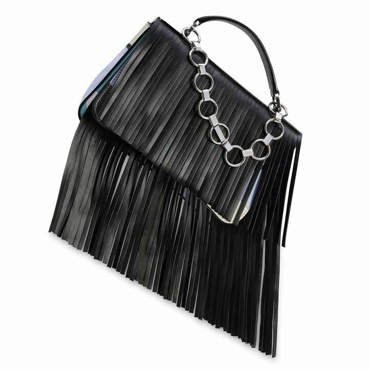 「CHANCE BAG(ブラック)」¥147,000【縦21×横22.5×マチ9cm】