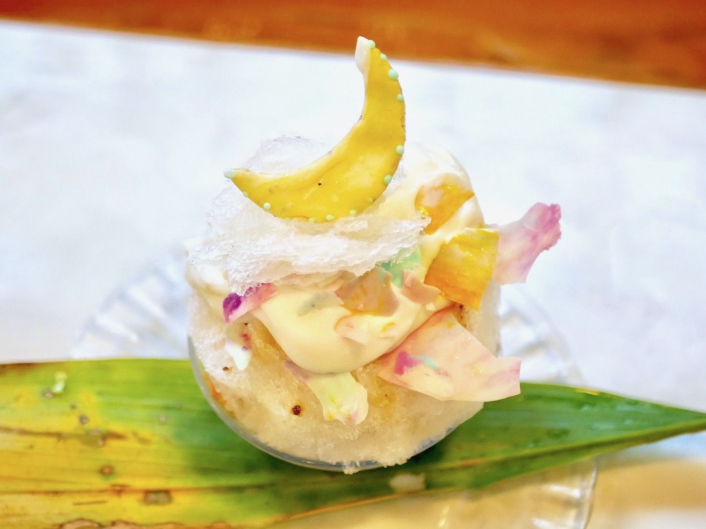 かき氷「蔵王チーズサングリア」の画像