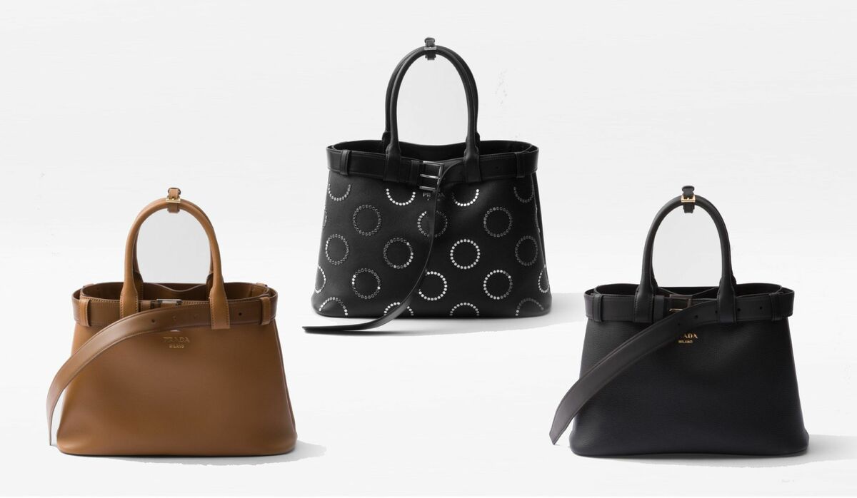 ⭐*)様 PRADA パーティーバッグ　シンプルでエレガントなダークブラウン img_d3603e79339d52637ebcb6a11a