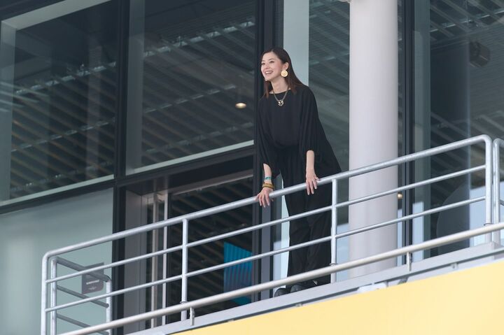 「F1は自分の目で観て、聴いて、感じる、みんなで盛り上がれるお祭りのようなイベント。いつかまた来たいです！」（朝比奈さん）