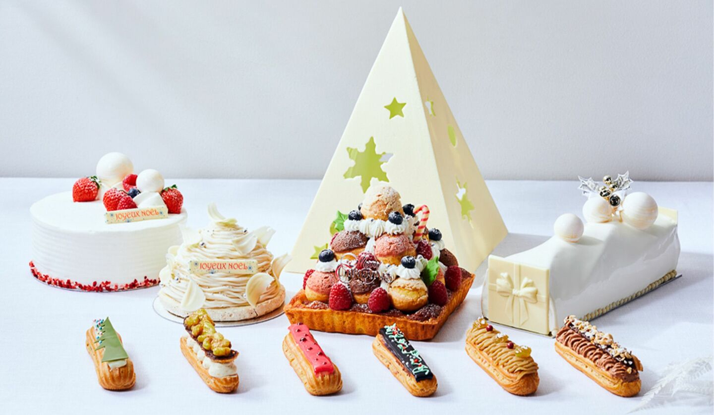 「アンダーズ 東京」の2022年クリスマスケーキ ラインナップ