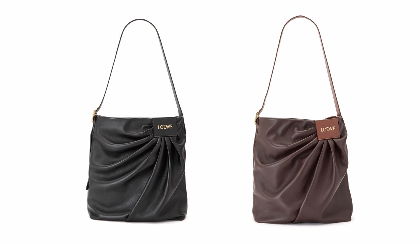 ロエベより新作バッグ「ドレープ トート」がローンチ