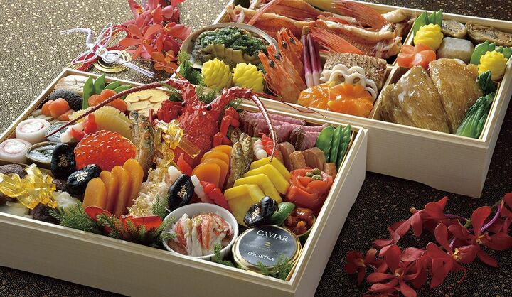 ホテル椿山荘東京の「料亭『錦水』特選おせち料理二段重」の画像