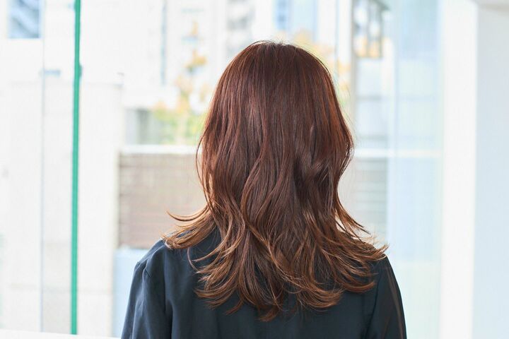 40代　髪型_3,ミディアムヘア_3