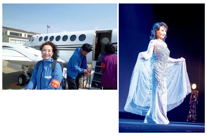 医師・モデルの高岡邦子さん