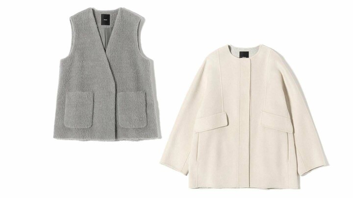 エブールのアウター2種