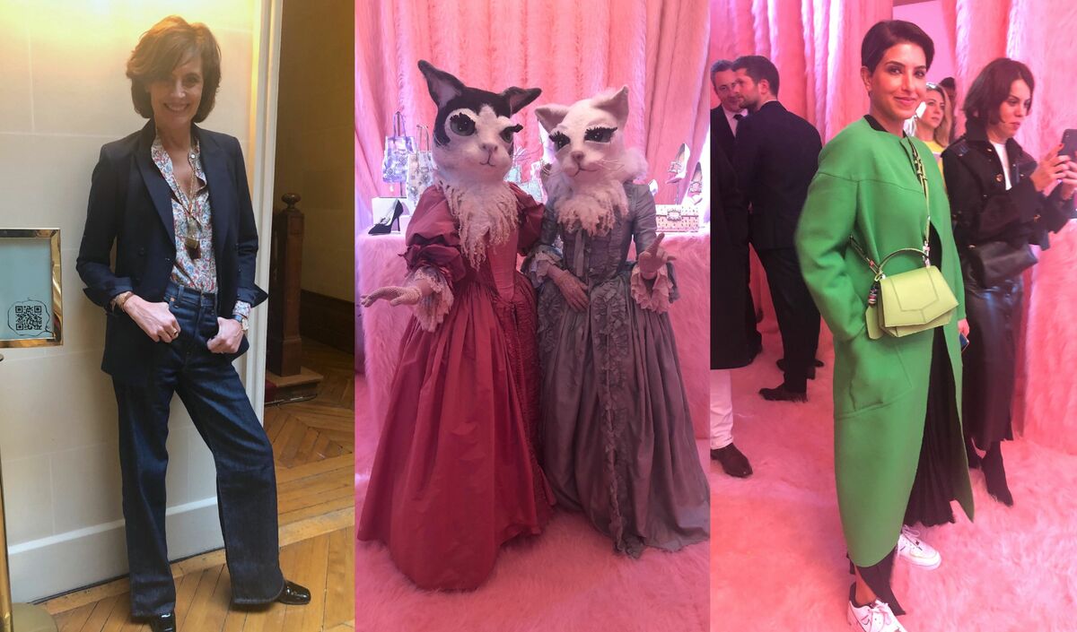 ロジェ ヴィヴィエの展示会で、サウジアラビアの姫とイネス・ド・ラ 