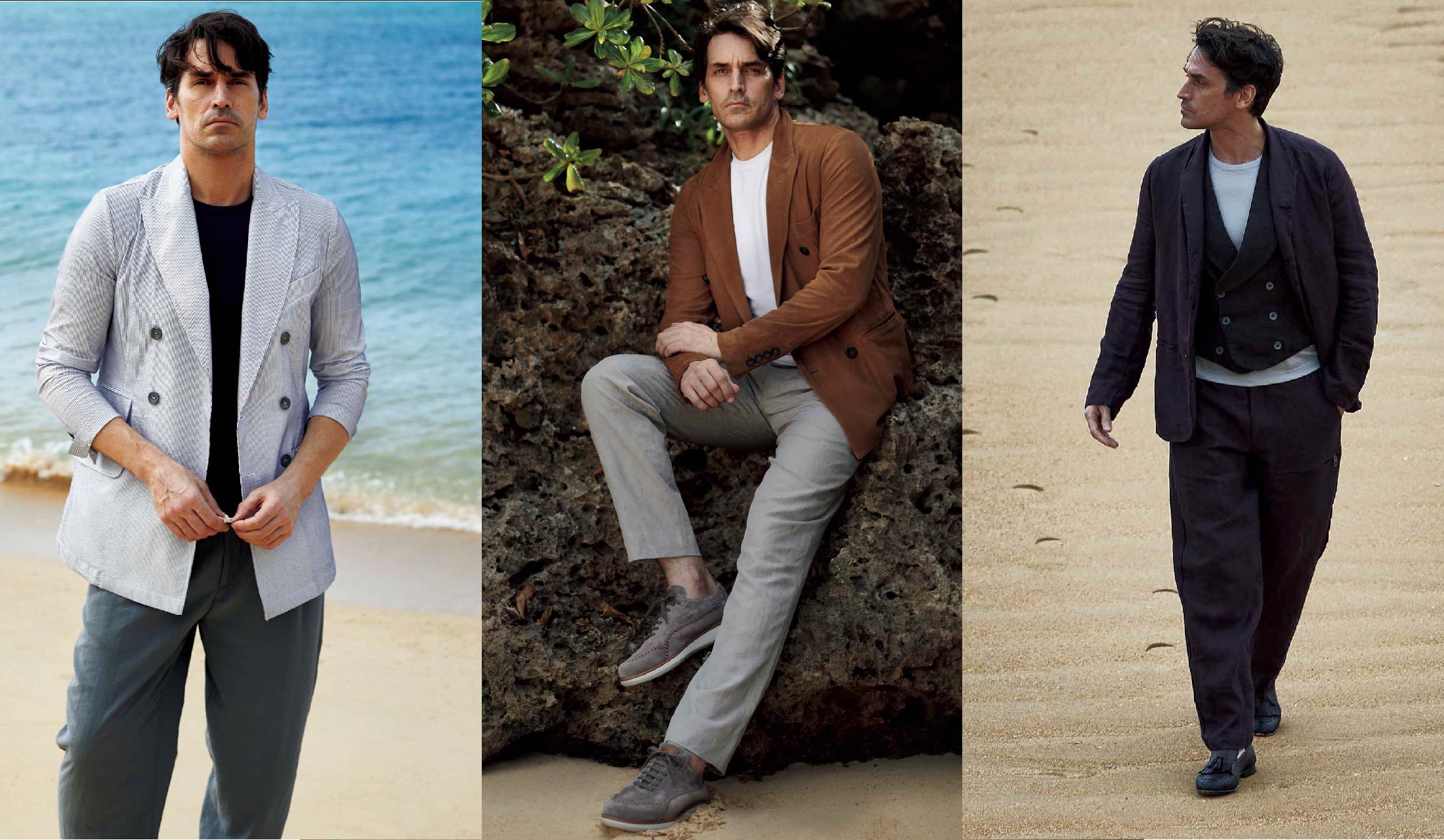 涼やかなるジョルジオ アルマーニが魅せるジャケットの粋 | MEN'S Precious（メンズプレシャス）