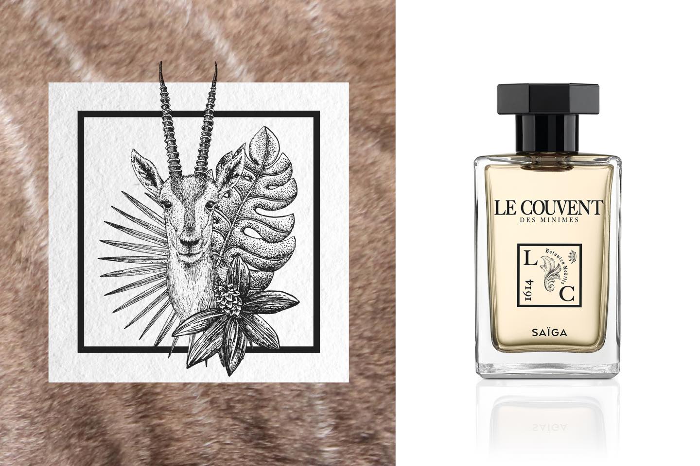 クヴォン・デ・ミニム 「サイガ」100ml ¥11,600、50ml ¥6,600