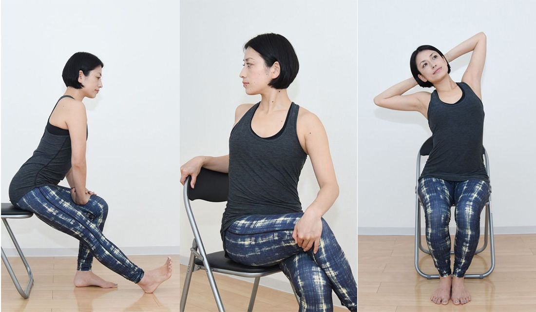 立ったままの大腿四頭筋のストレッチ