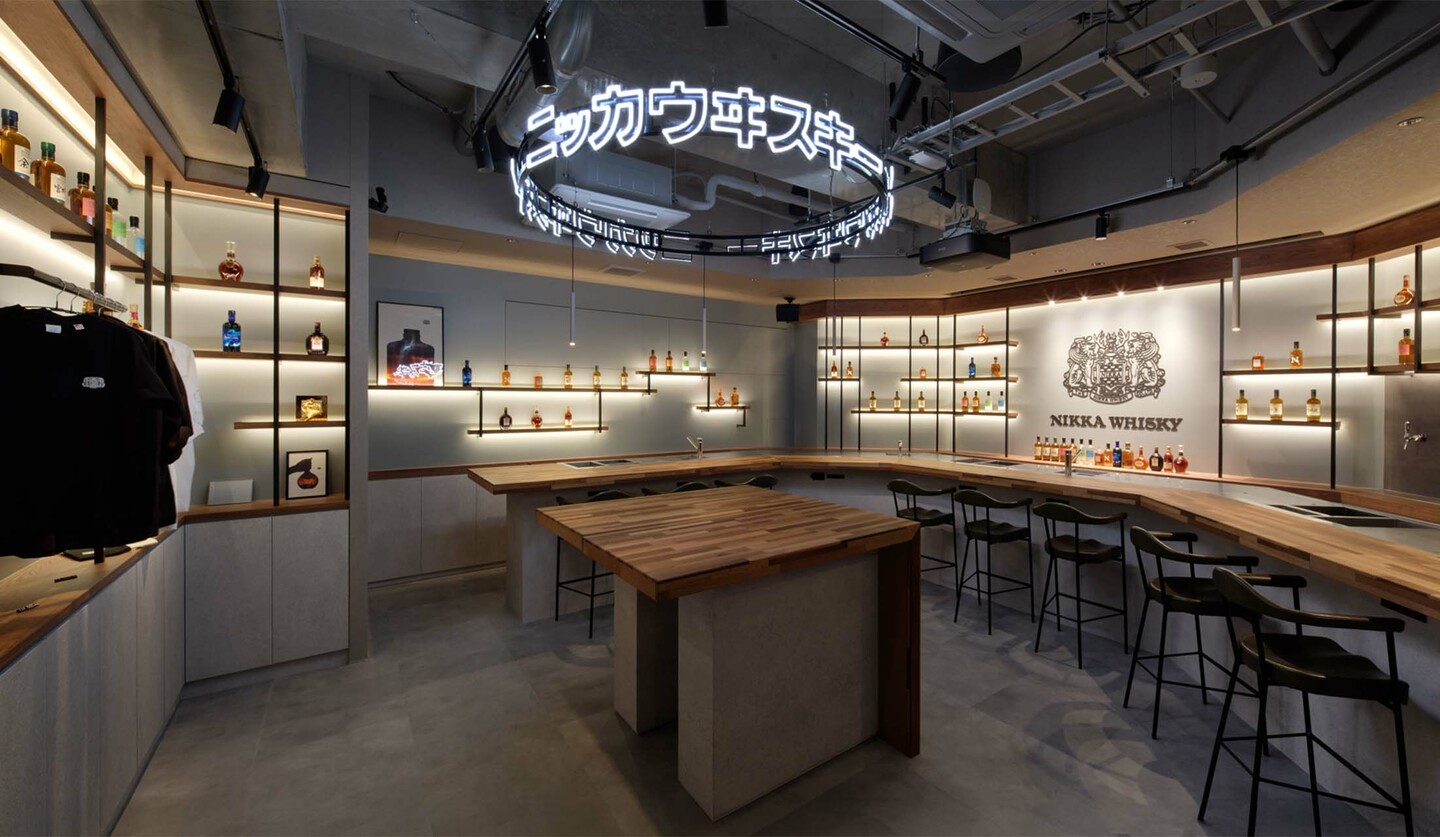 東京・南青山にオープンしたニッカウヰスキーのフラッグシップバー「THE NIKKA WHISKY TOKYO」