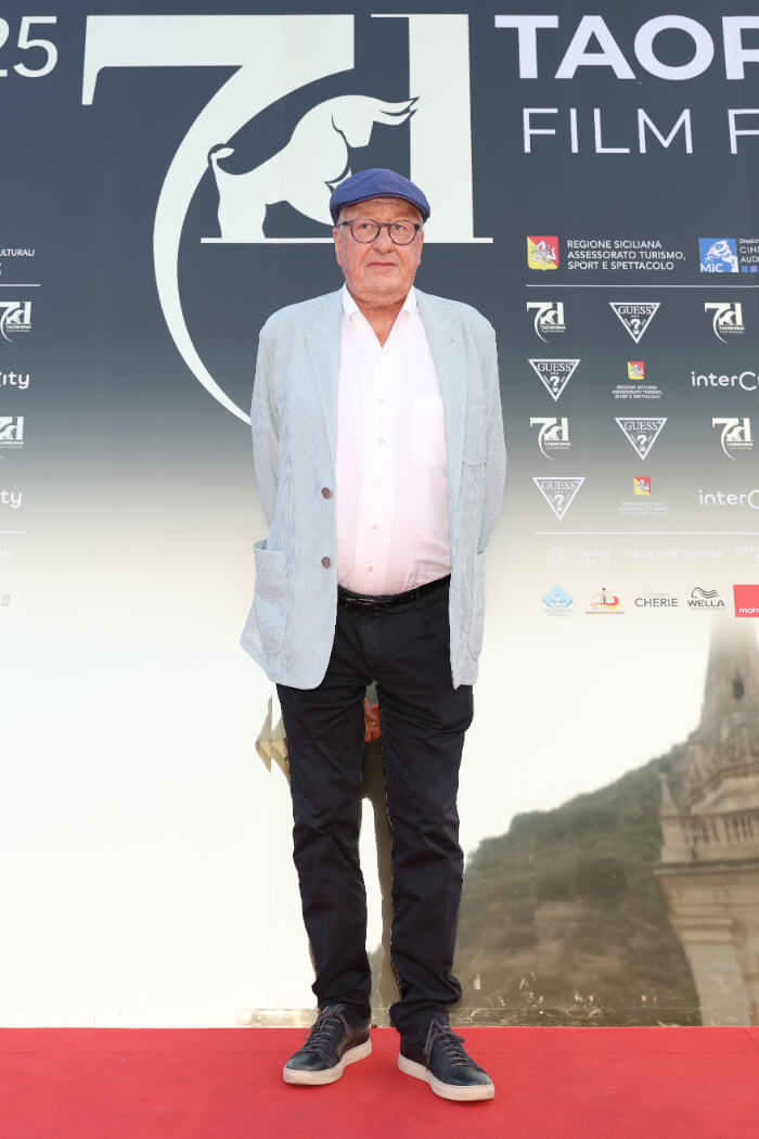 2025年6月12日、第71回タオルミーナ映画祭にて撮影。