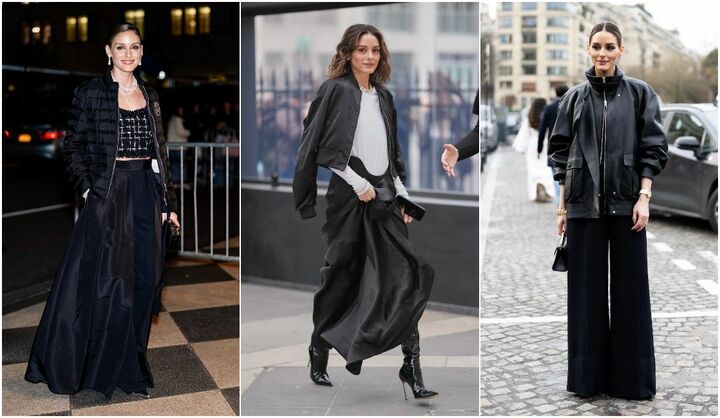 オリヴィア・パレルモの最新ブラックコーデ