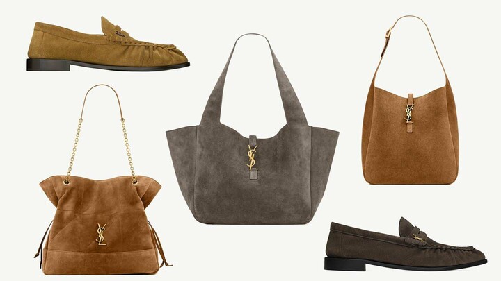 サンローランのバッグとシューズ