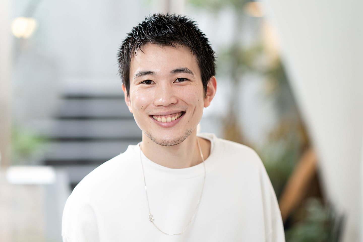 Cocoon表参道 ヘアスタイリスト・齋藤陽平さん。最近はまっているのが料理。「漬物が大好きで、毎日キュウリの浅漬けをつくっています」@youheisaito