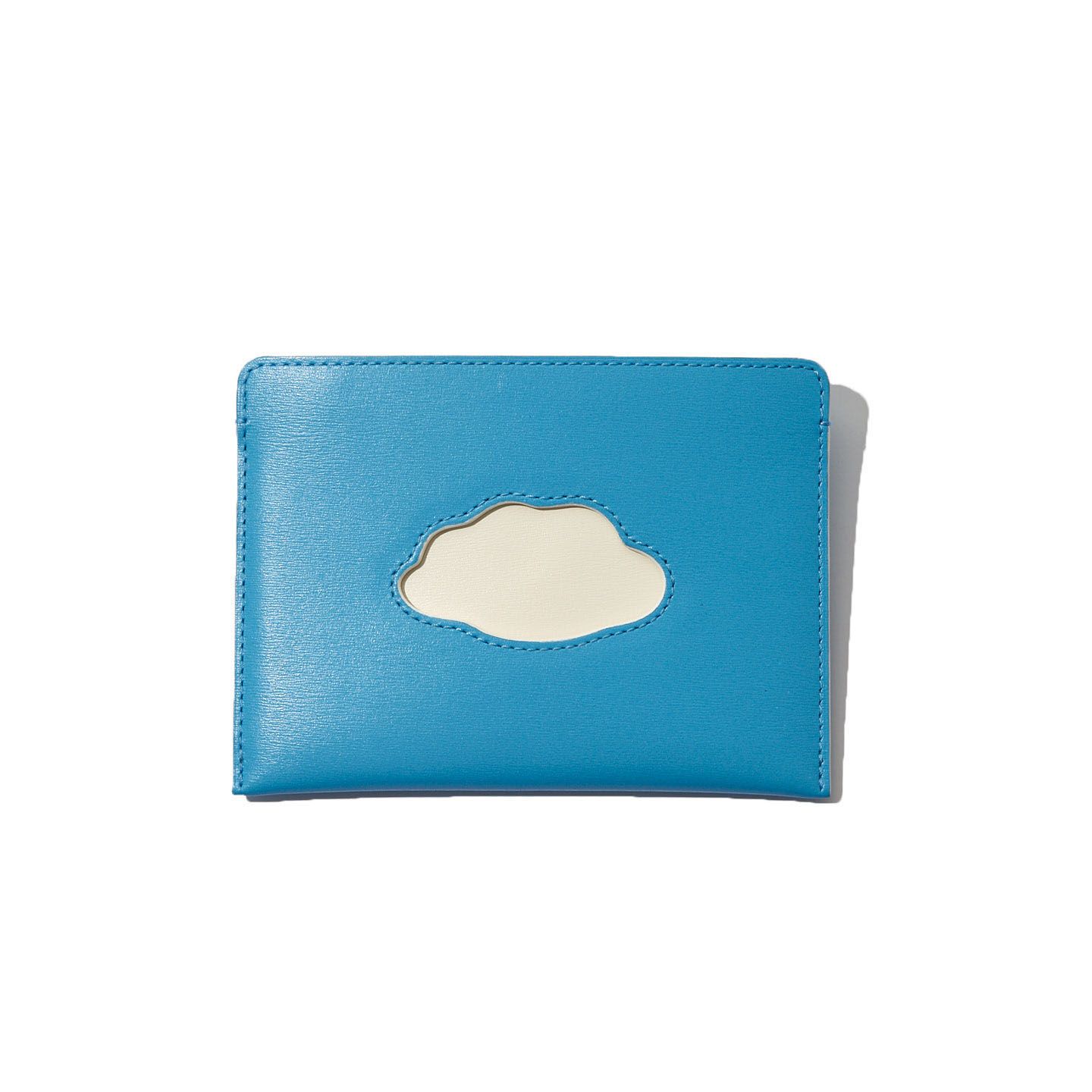 「コインケース トロンプルイユ ラコルド ソンシブル(シエル&アイボリー)」¥62,000【縦10.5×横14×マチ0.5㎝】※全2色展開