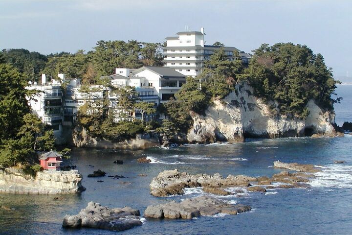 五浦観光ホテルの外観