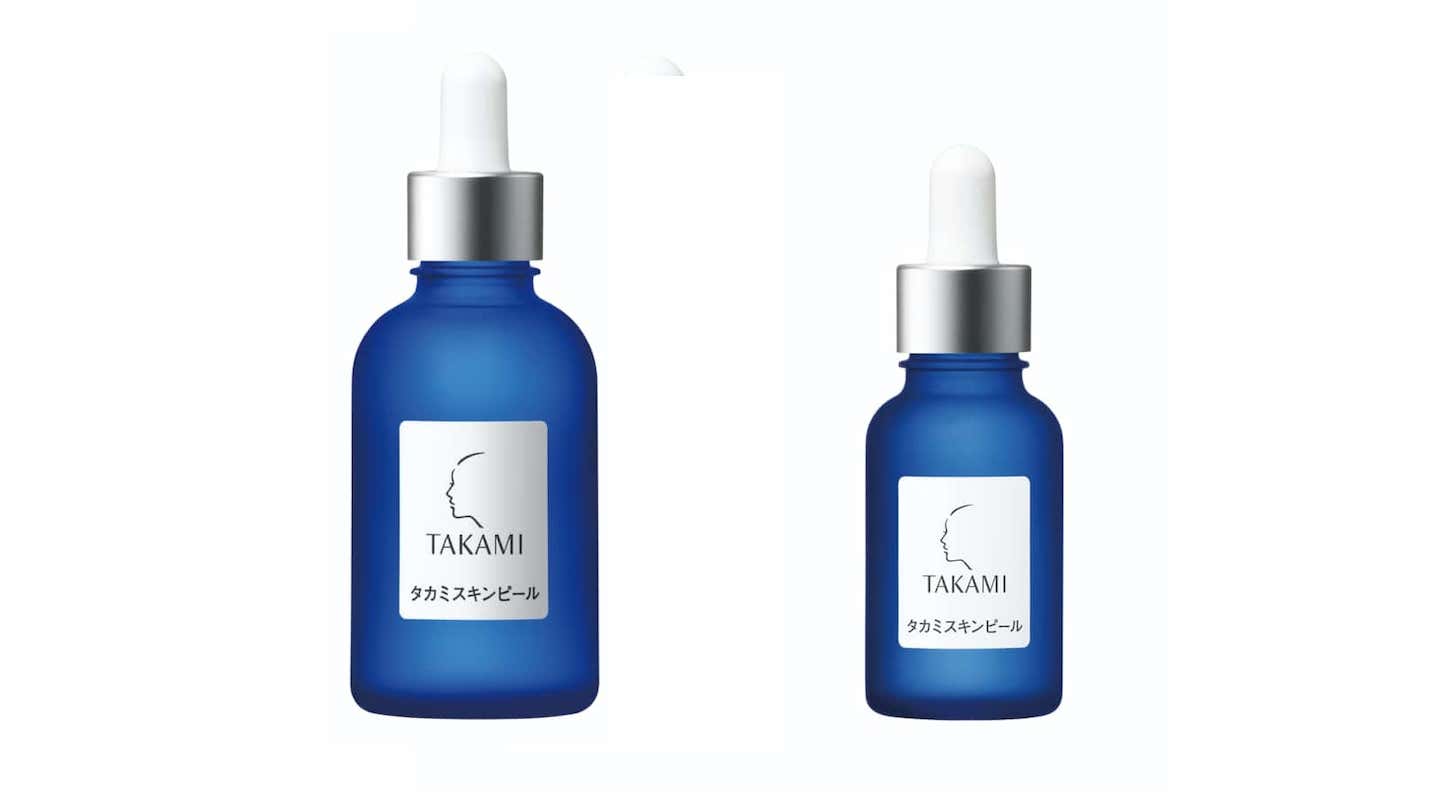 タカミスキンピール特別ボトル 60ml ¥8,000(2020年3月25日新宿伊勢丹数量限定発売)