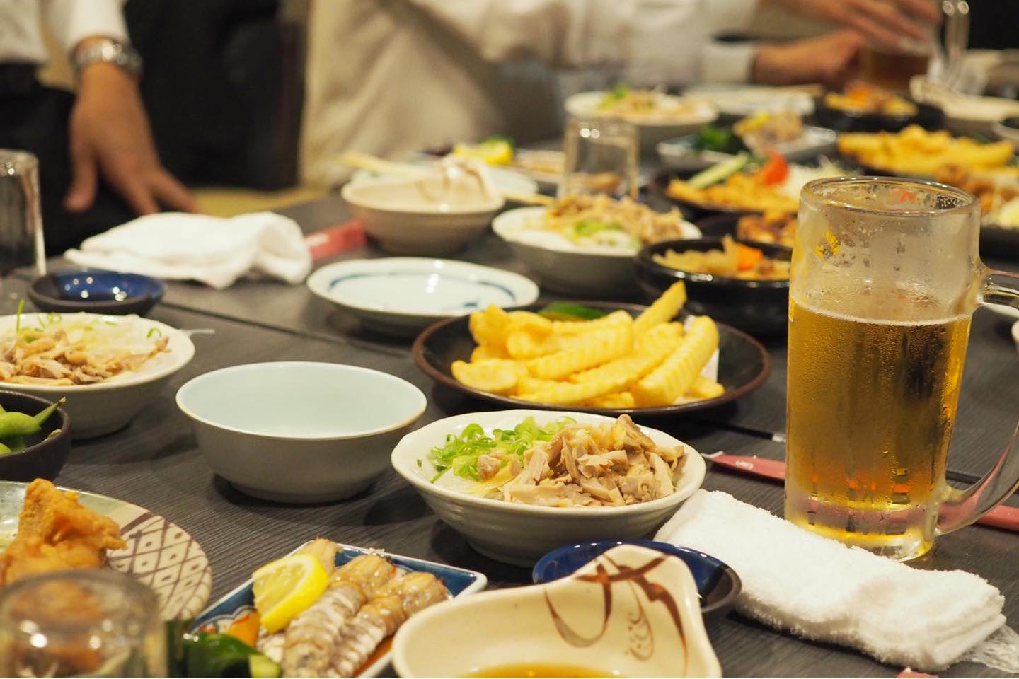 おつまみは、食物繊維やタンパク質を意識して炭水化物よりも先に食べましょう。