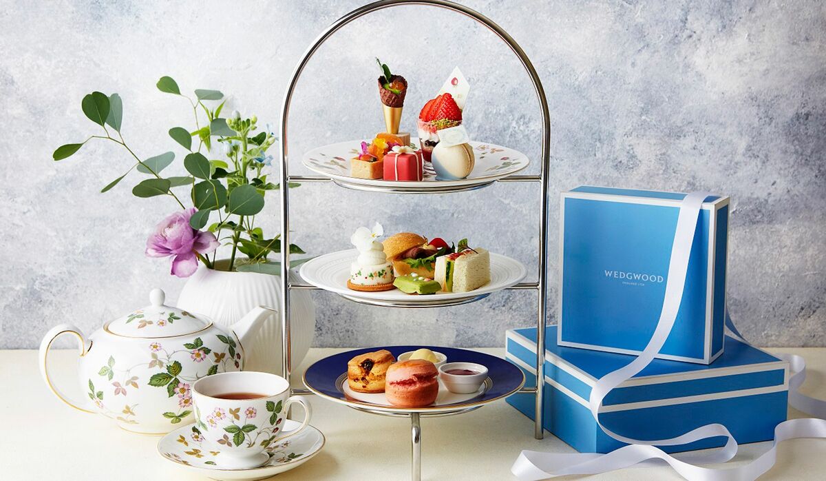 ザ・リッツ・カールトン大阪とウェッジウッドのコラボアフタヌーン