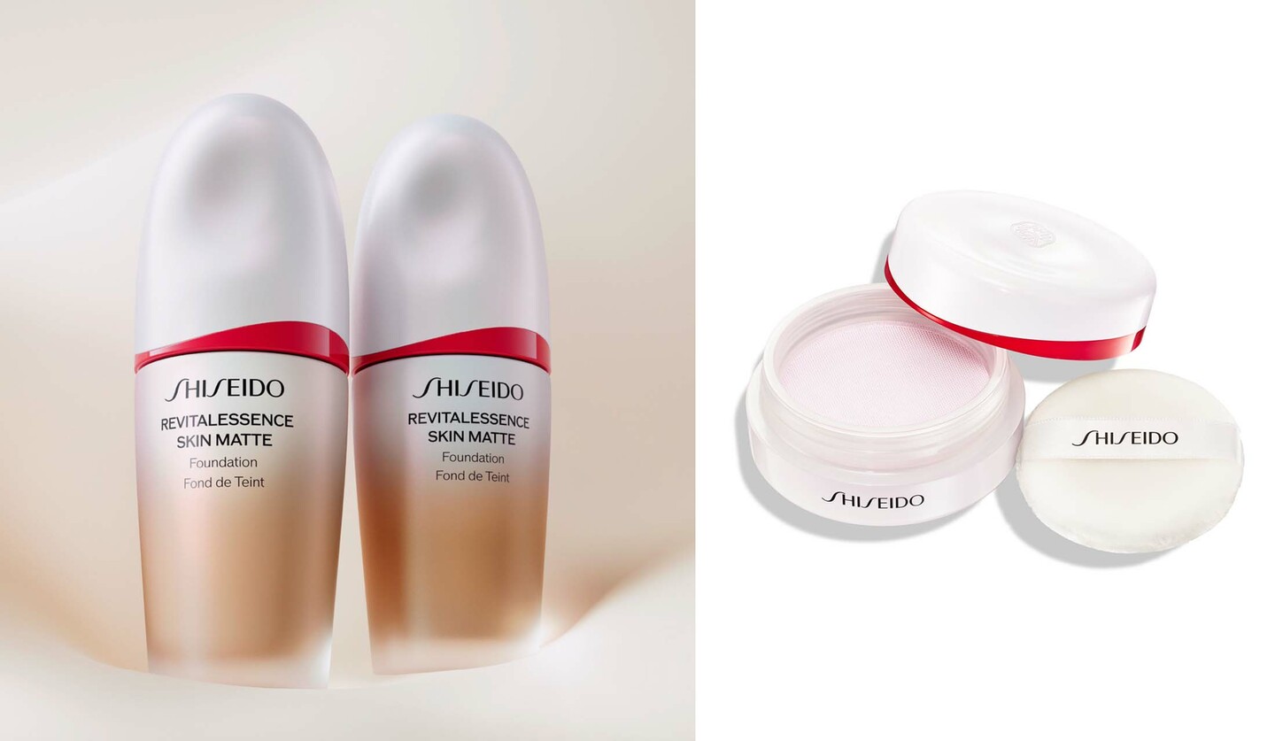 SHISEIDOの「SHISEIDO エッセンス スキンスムース ファンデーション」と「SHISEIDO エッセンス スキンセッティング パウダー」
