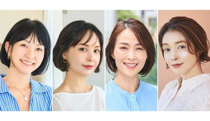 40代におすすめのミニボブの髪型スタイル