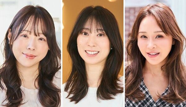 40代を美しく見せる【くびれヘア×ロング】