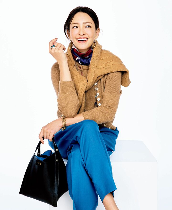 春コーデ_1,ベージュ_1