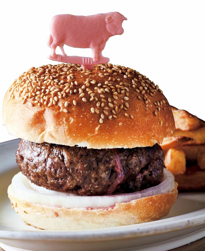 Peter Luger Steak House Tokyoの「ルーガー・バーガー」