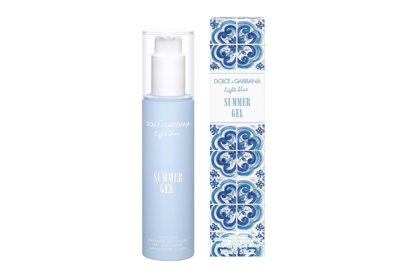 ドルチェ & ガッバーナ ライトブルー サマージェル 150mL ¥4,700(数量限定発売)