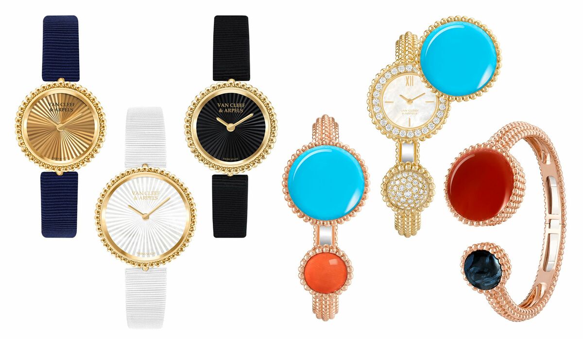 ヴァンクリーフ&アーペル 時計ストラップ ヴァン クリーフ＆アーペル 】新しい「ペルレ」ウォッチは、豊かな色彩