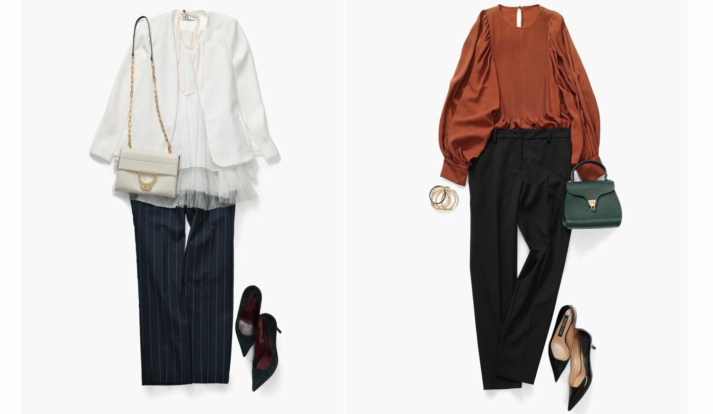 人気スタイリストが指南パンツの洗練コーデ術2選