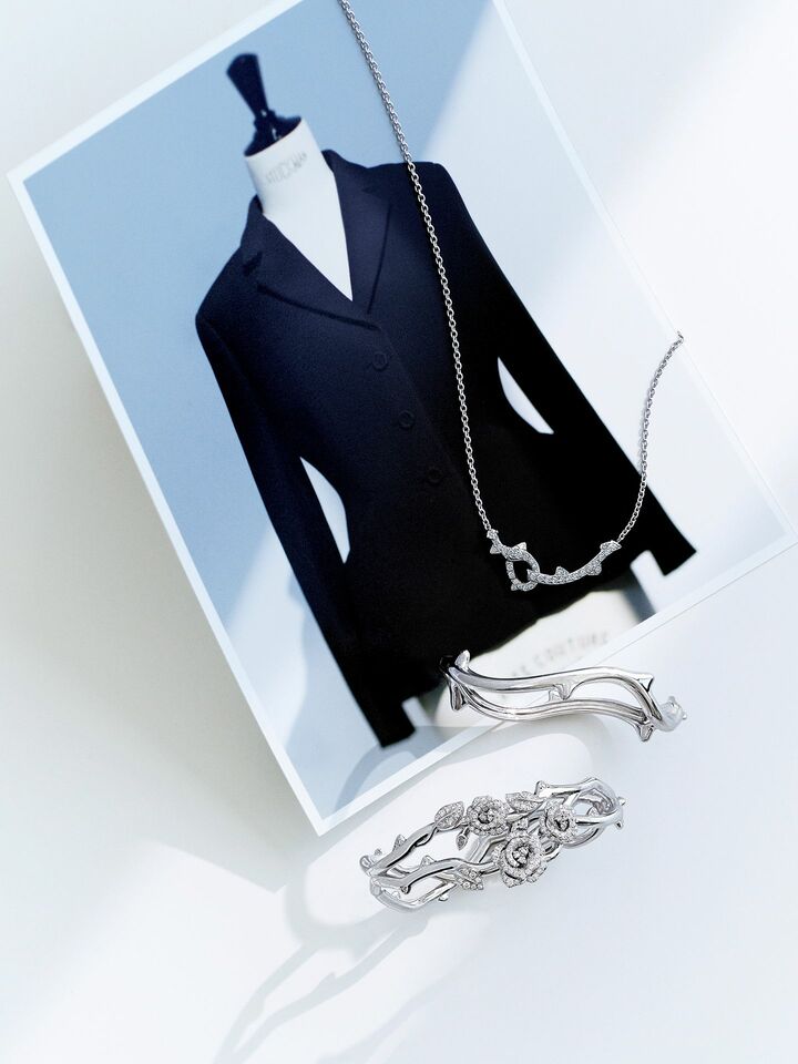 ジャケット_1,ネックレス_1,ブレスレット_1,ダイヤモンド_1