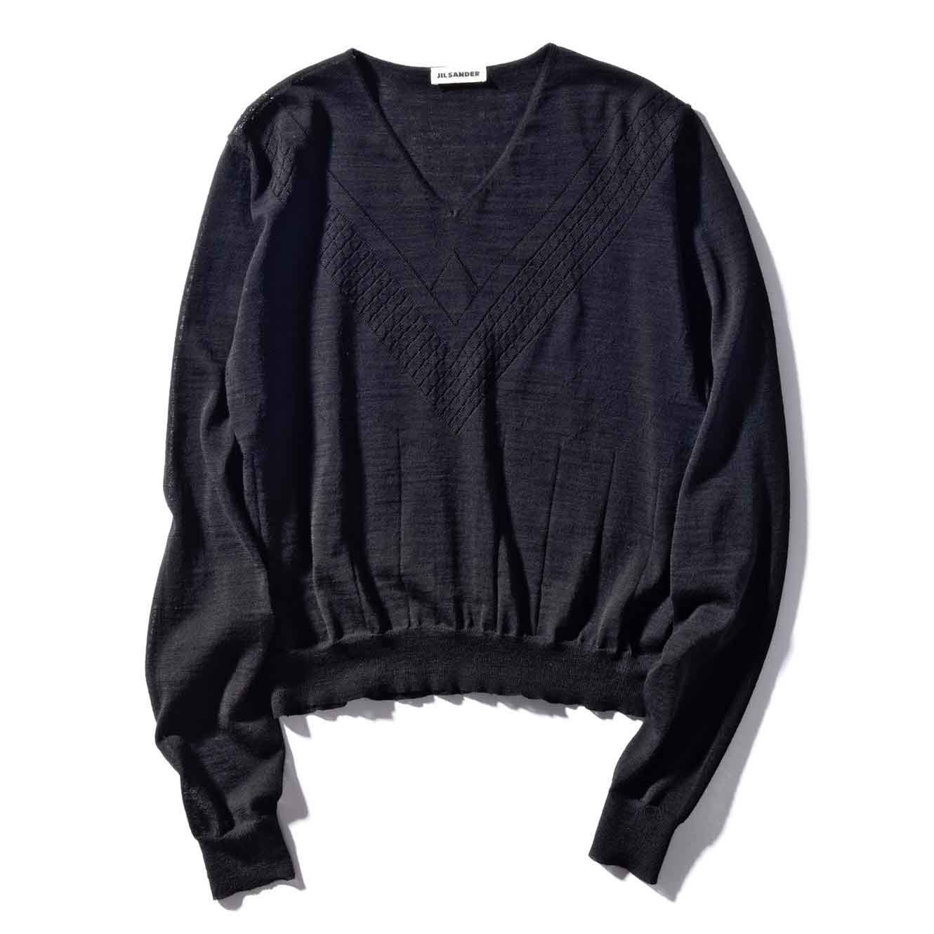 ニット¥91,000(ジルサンダージャパン〈ジル サンダー〉)
