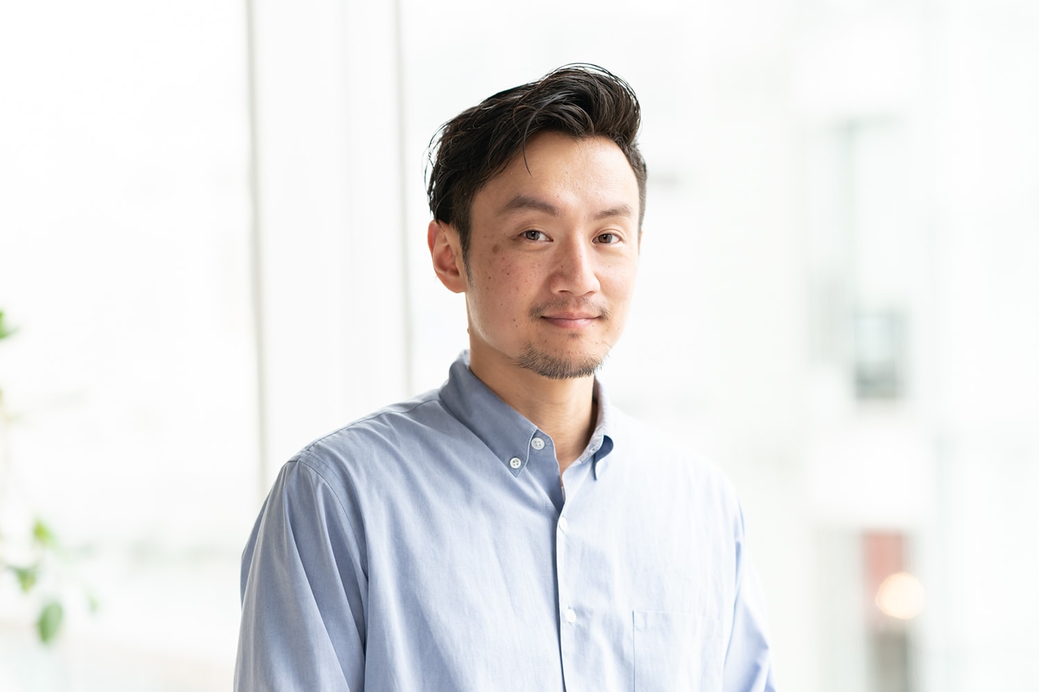 RamieGINZAマネージャー・加藤貴大さん。趣味は筋トレ。「ゴルフのために筋トレ頑張っています!」