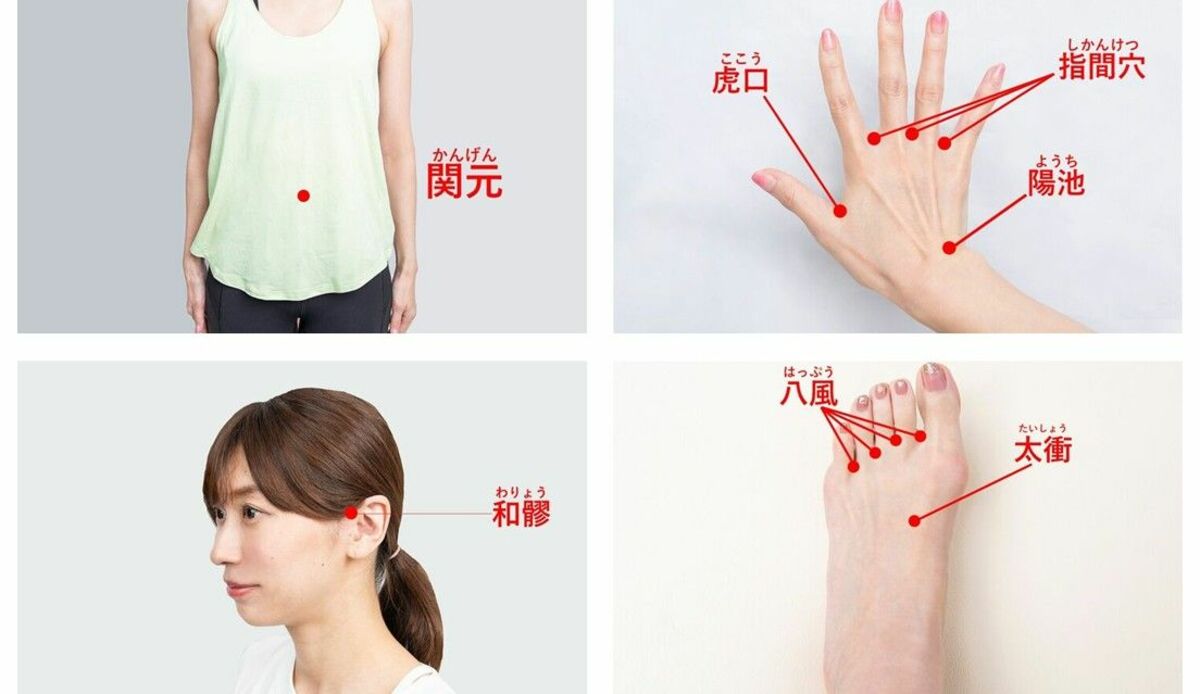 効果別】ツボのマッサージ「6つの方法」 | Precious.jp（プレシャス）