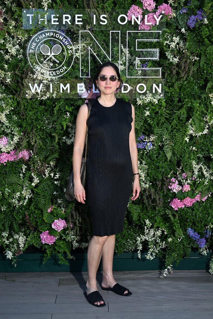 2025年7月12日、オールイングランド・ローンテニス・アンド・クロッケー・クラブで開催されたウィンブルドン選手権の会場にて。