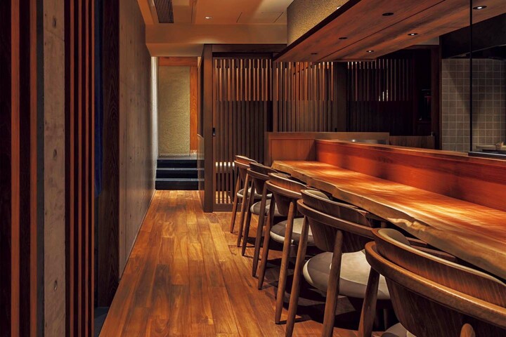 「おきな」の店内