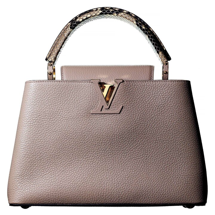 「カプシーヌPM」￥585,000【縦20×横31.5×マチ11cm】［カーフレザー］（ルイ・ヴィトン）　[Precious2019年5月号120ページ]