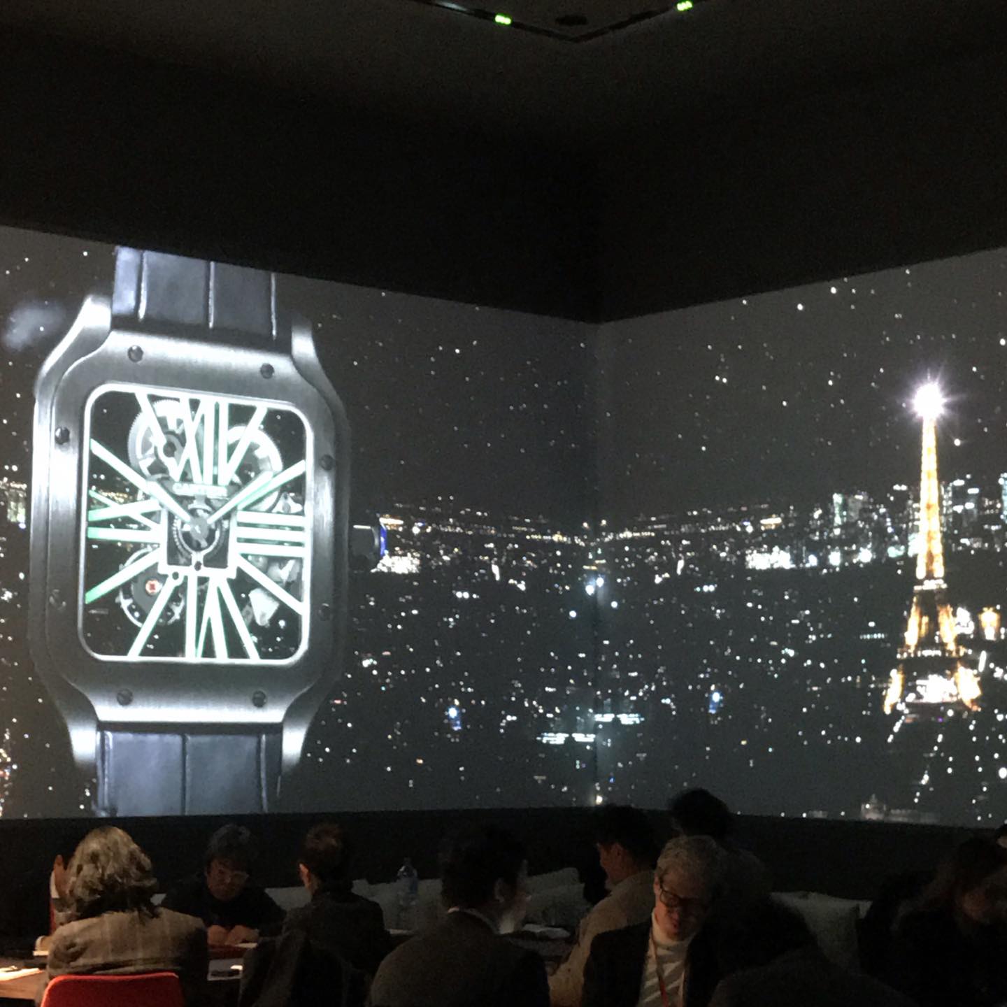 SIHH2019、カルティエのプレスカンファレンスの様子