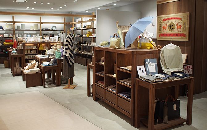 中川政七商店 GINZA SIX 店の外観