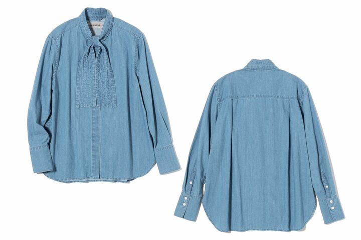 「オブリオ」のデニムシャツ