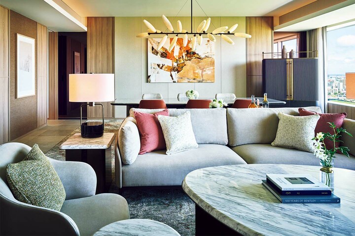 「インターコンチネンタル札幌」の客室「セレニティスイート」