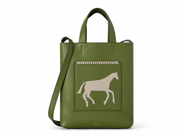 「マルベリー」のバッグ『スモール トート チョークホース』