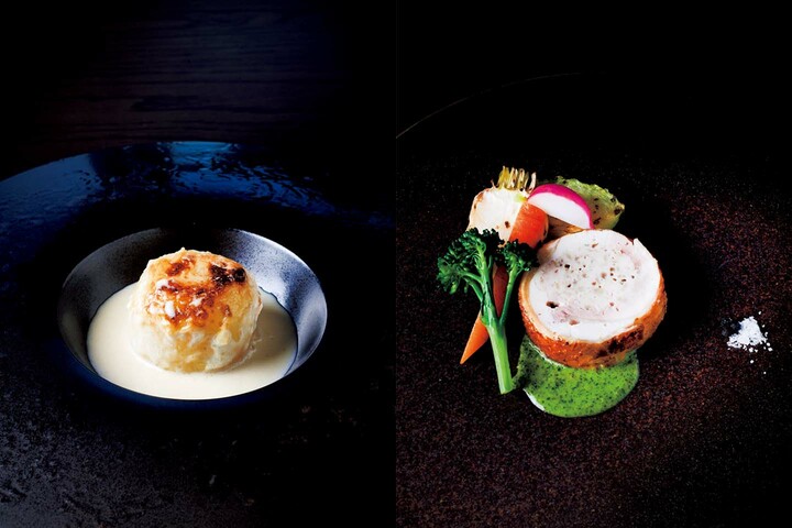 静岡県・熱海市「無為自然（むいしぜん）—ATAMI—」のレストランで提供される料理