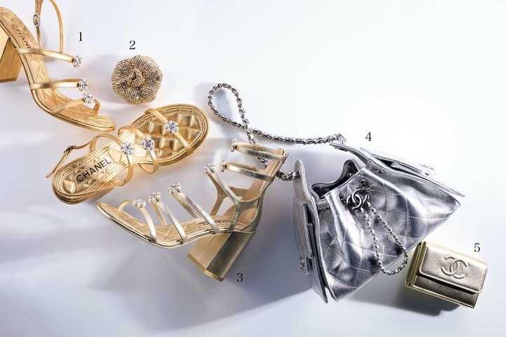 シャネルの2025／2026年 クルーズ コレクションのバッグ、シューズ、レザー小物