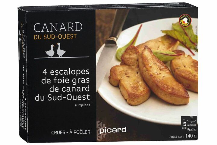 「フランス南西部産 フォアグラのスライス（ソテー用）」［140g（4枚入）］￥1,980（税抜・6月23日までの特別価格）