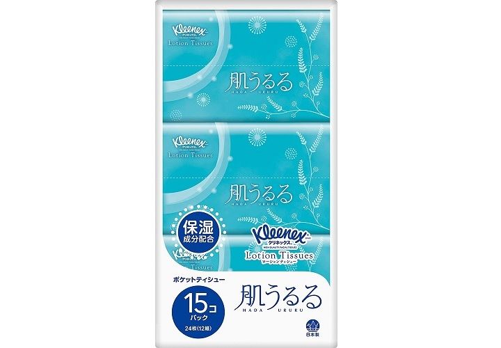 「ローションティシュー 肌うるる」(クリネックス)