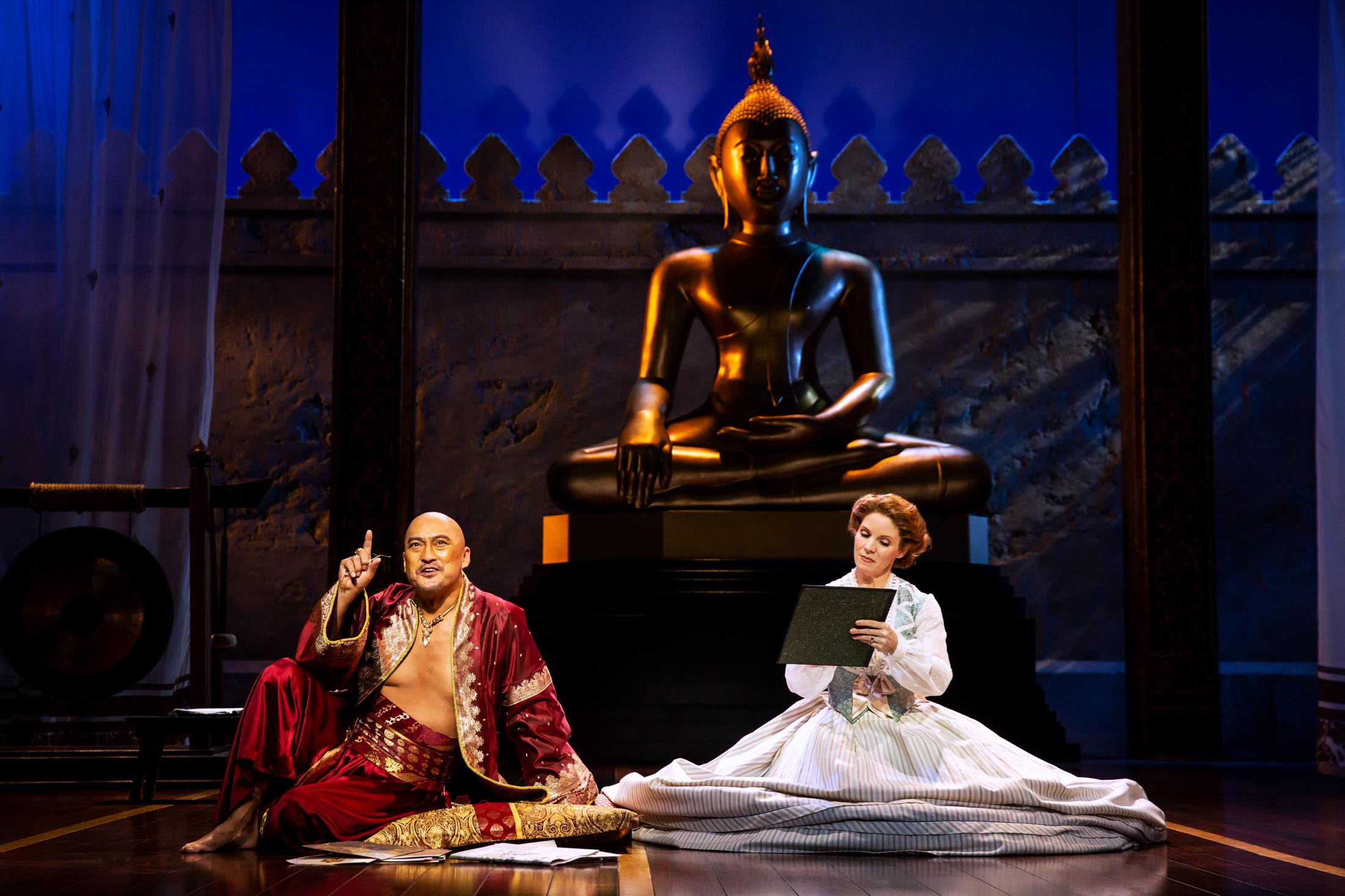 来日公演が楽しみな『王様と私』。Photo by Matthew Murphy The London Palladium